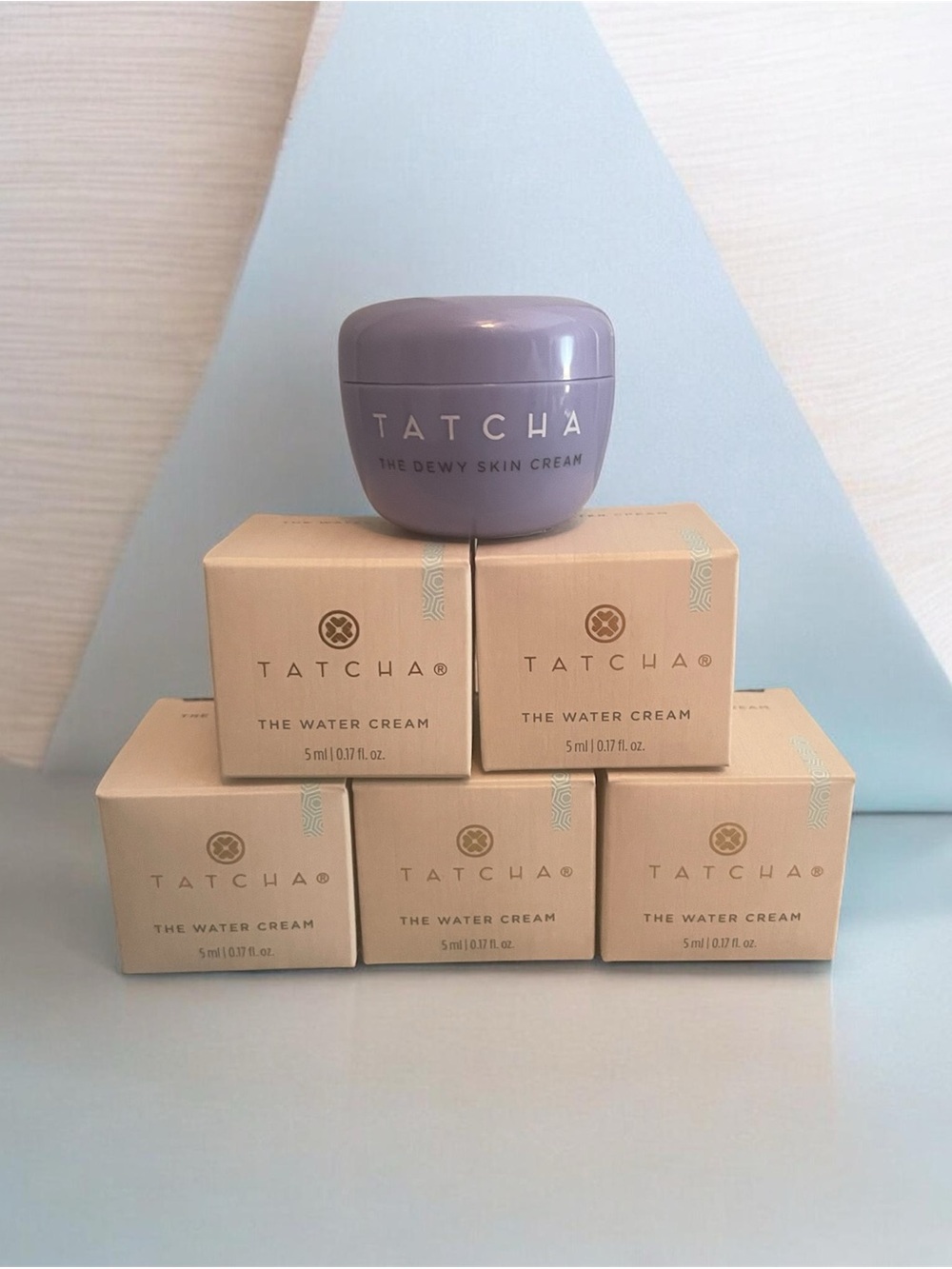 5X Tatcha Dewy Skin Cream 5ml Minis 1X Dewy 10ml new